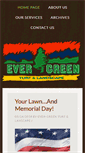 Mobile Screenshot of ever-greenlawncare.com